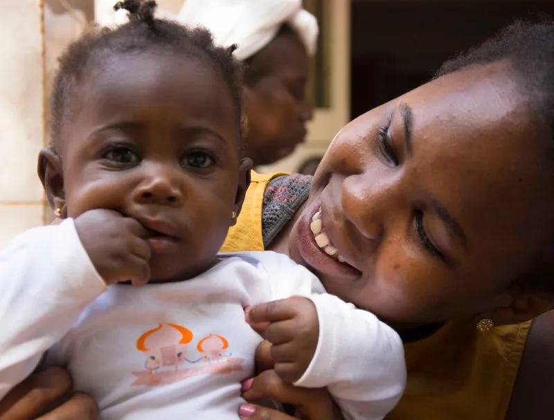 Tenir cura del més vulnerables. Infants acollits a casa d'acollida a Guinea Bissau